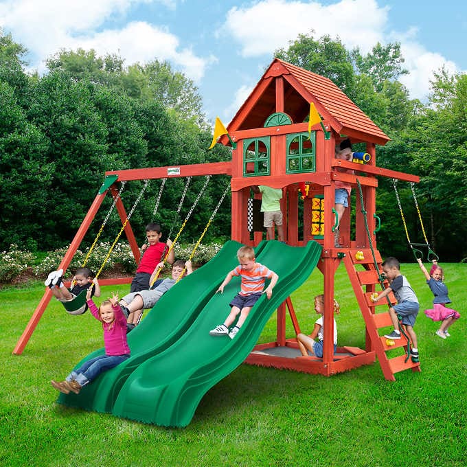 Gorilla Playsets Adventure Wave Playset Red Finch Rental