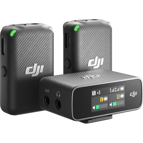 DJI Mic 2-Person Compact Digital Wireless Mic Kit – Red Finch Rental