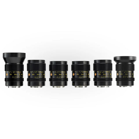 Cooke SP3 Prime 6-Lens Set with 18/25/32/50/75/100mm T2.4 (RF or Sony E)