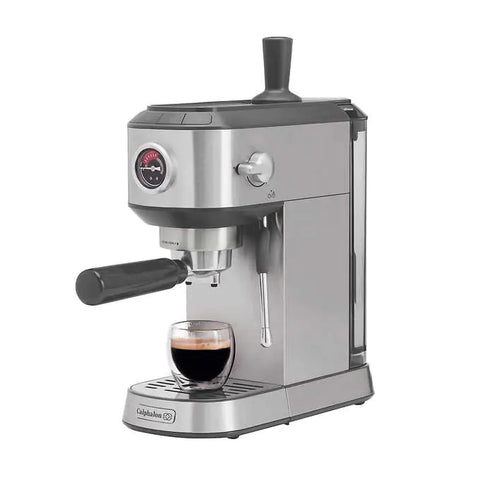 Calphalon Miniature Compact Espresso Machine with Pressure Gauge