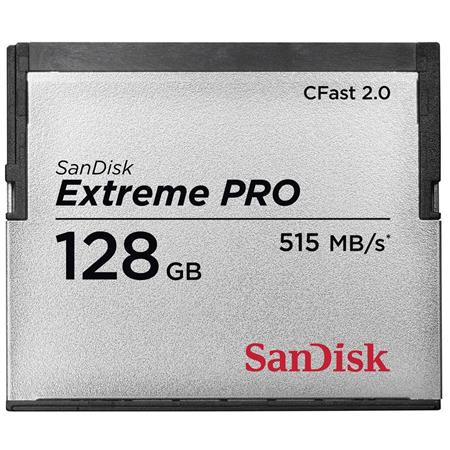 SanDisk Extreme Pro 128GB CFast 2.0 Memory Card (ARRI Approved)