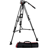 Manfrotto 504HD Head w/546B 2-Stage Aluminum Tripod