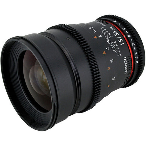 Rokinon 35mm T1.5 Cine AS UMC Lens for Canon EF Mount
