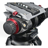 Manfrotto 504HD Head w/546B 2-Stage Aluminum Tripod