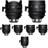 Sigma T1.5/T2 Cine FF High-Speed Art Prime 7-Lens Set