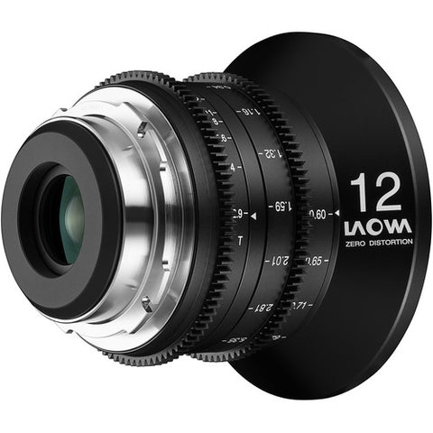 Venus Optics Laowa 12mm T2.9 Zero-D Cine Lens (PL Mount)