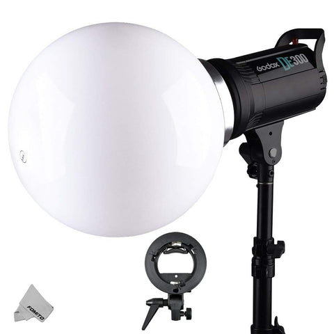 Spherical Flash Diffuser Ball (Bowens Mount)