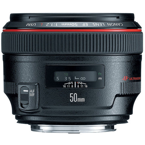 Canon EF 50mm f/1.2 L Series USM Lens