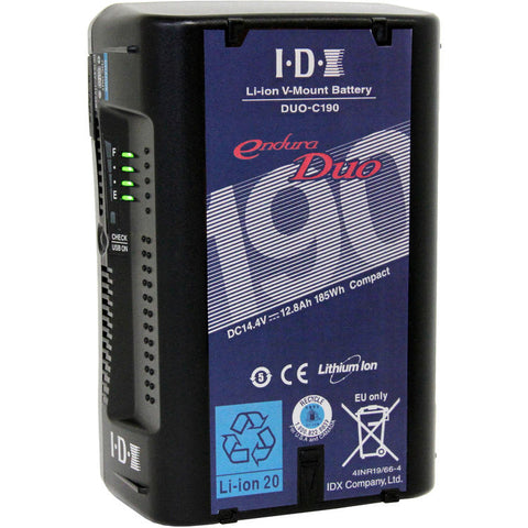 IDX Endura Duo 185Wh Li-ion V-Mount Battery