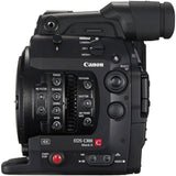 Canon C300 Mark II Camera Rental, side view
