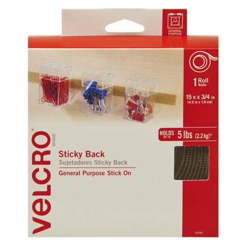Velcro - Stick back 15' x 3/4"