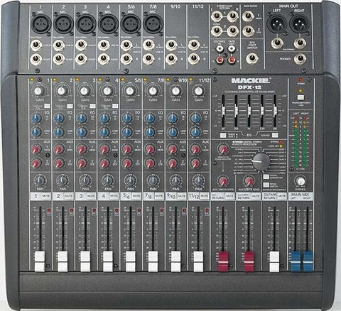 Mackie DFX12 12-Channel Mixer with Effects