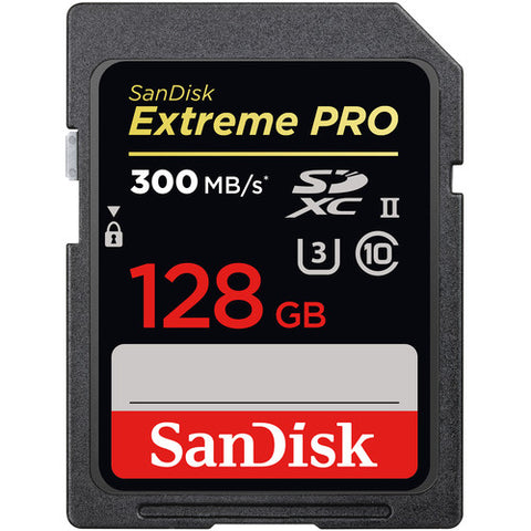 SD 128GB Memory Card - 300mb/s