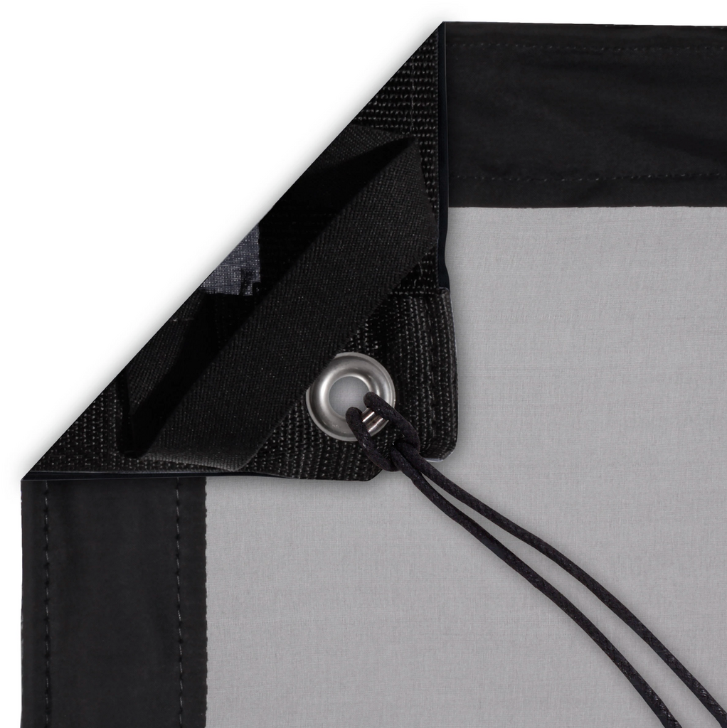 Black Line Rag 12x12 - 1/4 Stop Silk Black Rag – Red Finch Rental