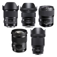 Sigma Art 5 Lens Set with Gears - EF Mount