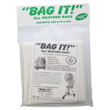 BAG IT! Visqueen Bags/Tarps/Rain Covers - Clear
