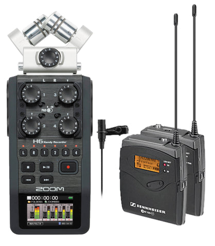 Zoom H6 and Lav Bundle