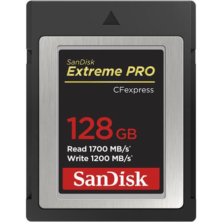 SanDisk Extreme Pro 128GB CFexpress Type B Memory Card