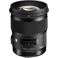 Sigma Art 50mm 1.4 Lens Canon EF Mount w/ Gear