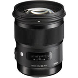 Sigma Art 50mm 1.4 Lens Canon EF Mount w/ Gear