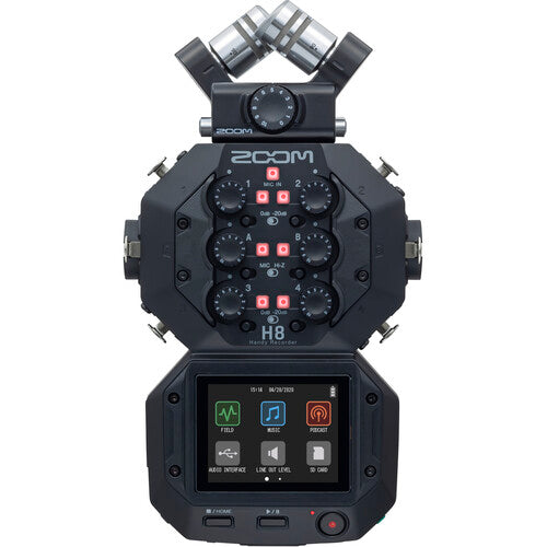 Zoom H8 8-Input / 12-Track Portable Handy Recorder w/Bluetooth